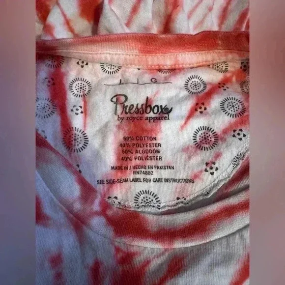 Pressbox KU Jayhawks Cropped Tee - Picture 3 of 3